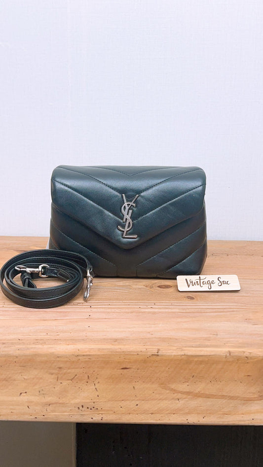 YSL Black Lambskin Toy Lou