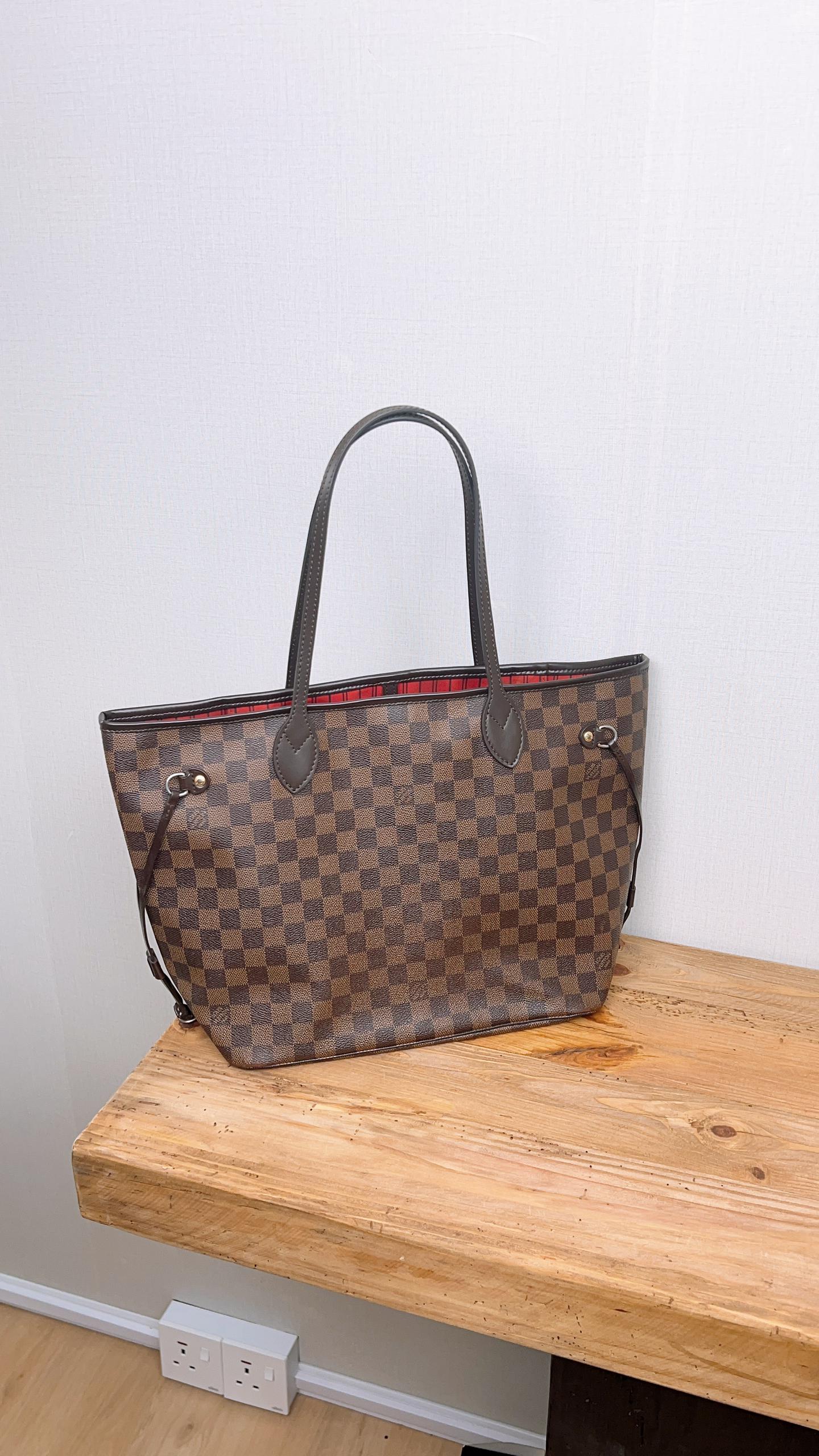 LV Neverfull MM Damier Ebene