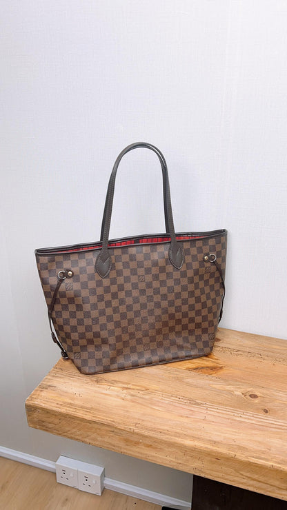 LV Neverfull MM Damier Ebene