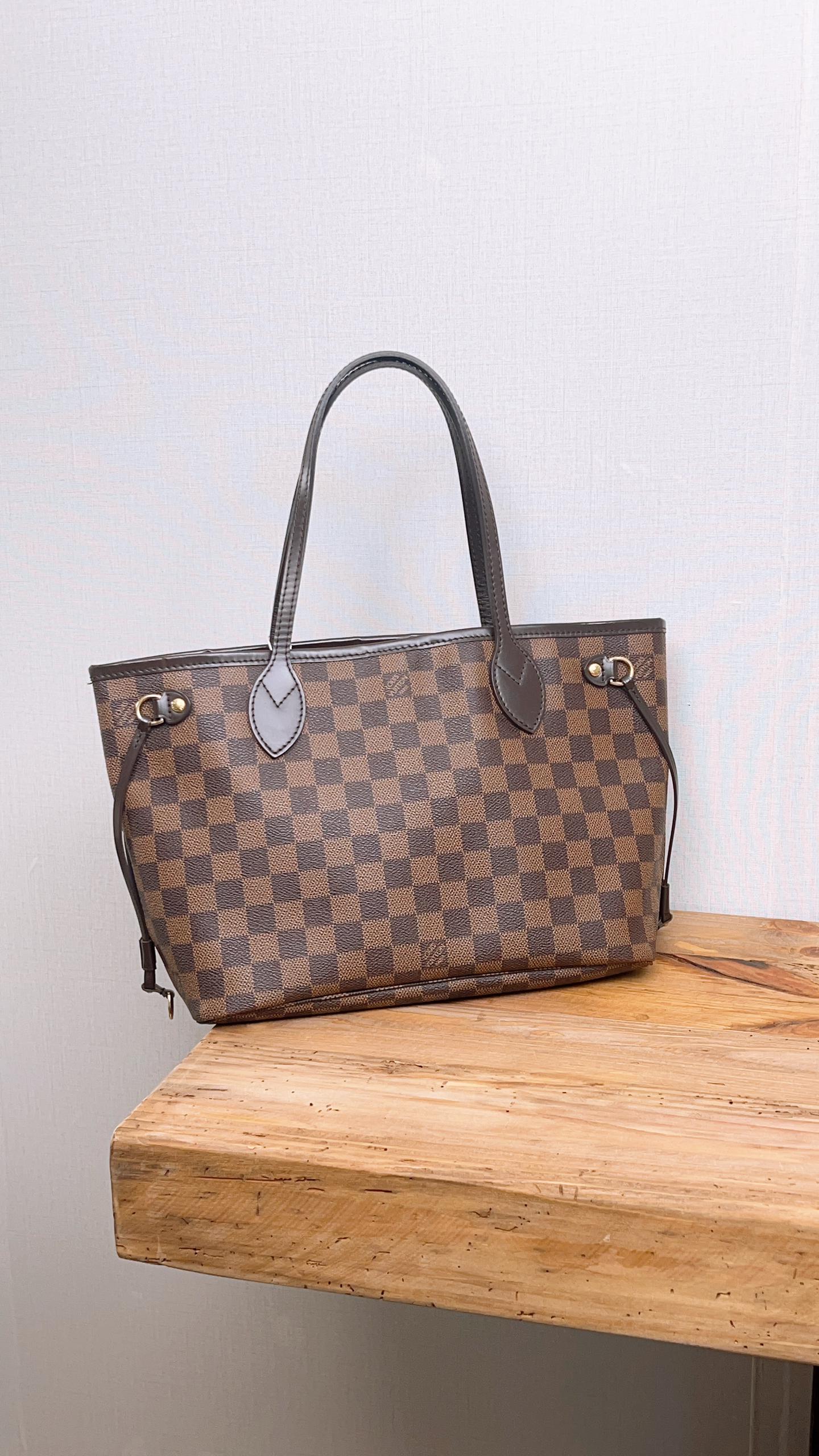 LV Damier Ebene Neverfull PM