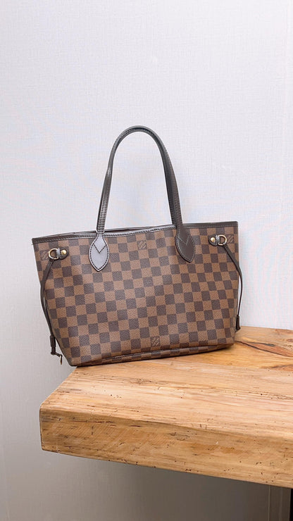 LV Damier Ebene Neverfull PM