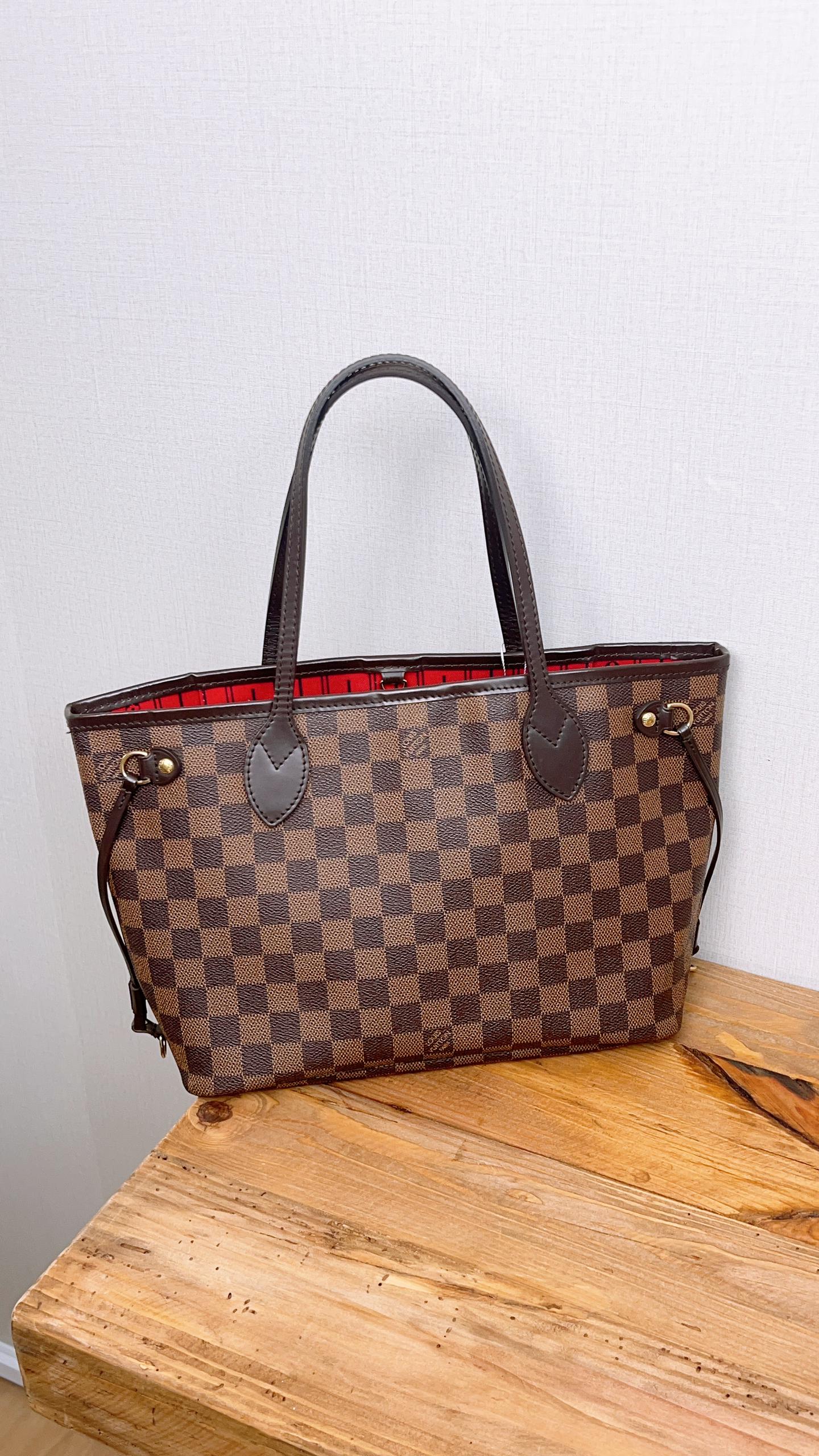LV Damier Ebene Neverfull PM