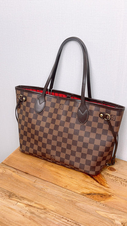 LV Damier Ebene Neverfull PM