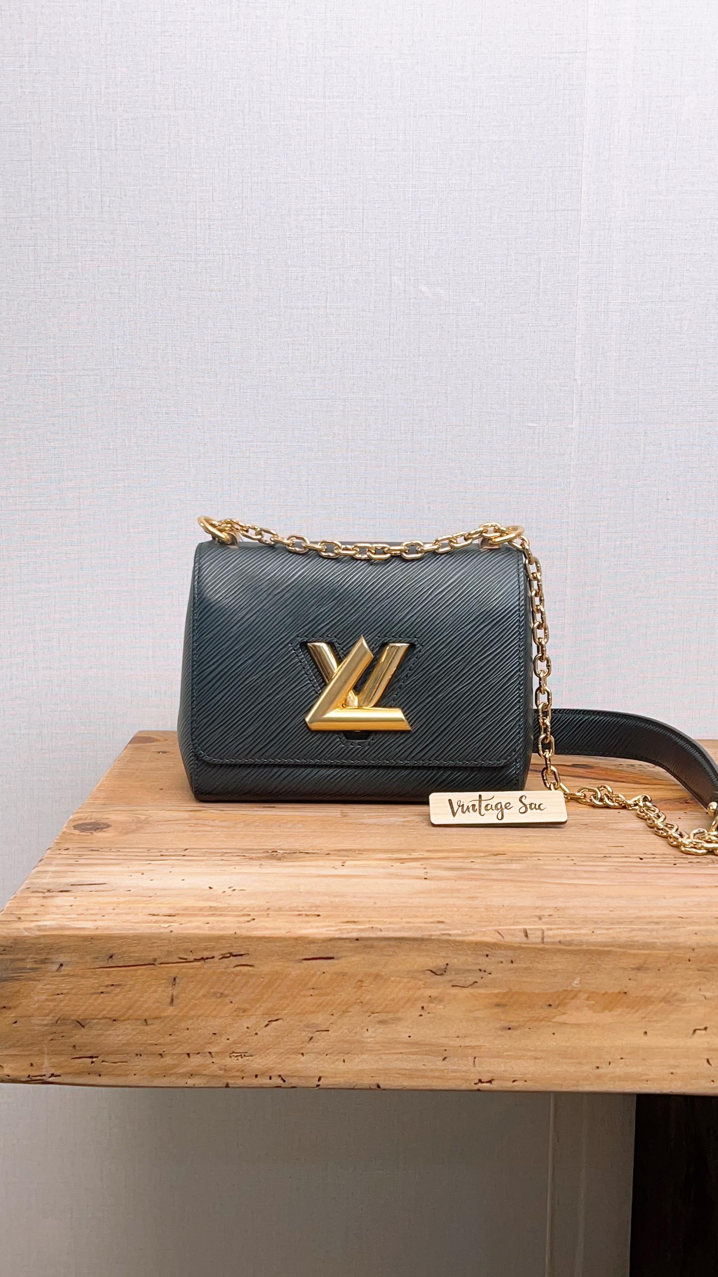 LV Black Epi Twist PM