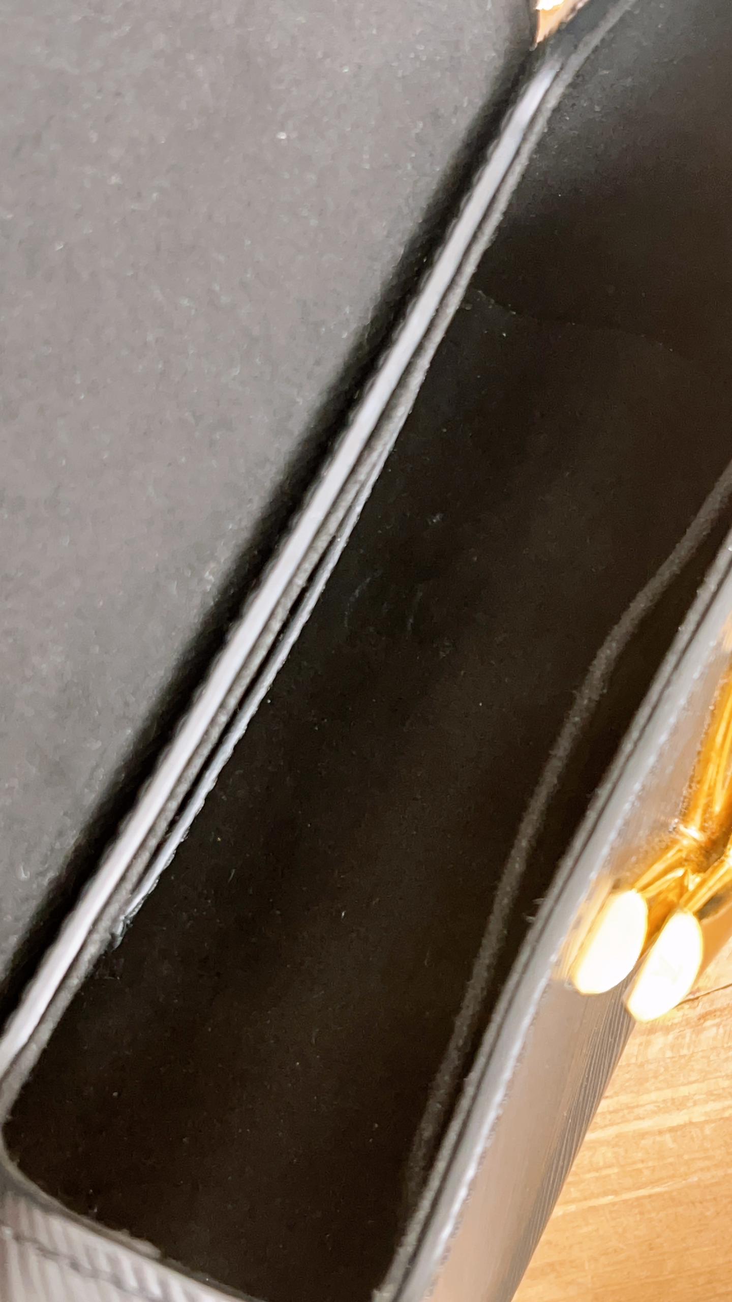 LV Black Epi Twist PM