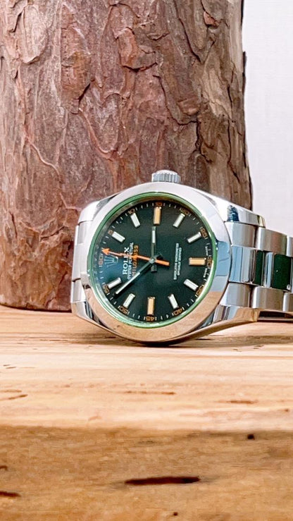 Rolex Mil-gauss Black Dial 116400 GV 40mm Watch