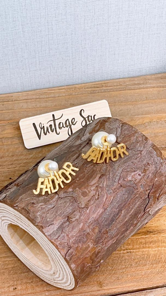 Dior J’adior Pearl Stud Earrings