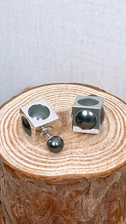 Dior Tribales Cube Earrings