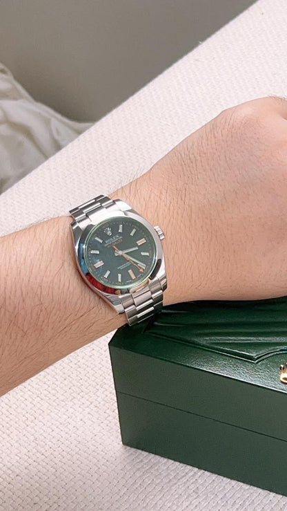 Rolex Mil-gauss Black Dial 116400 GV 40mm Watch