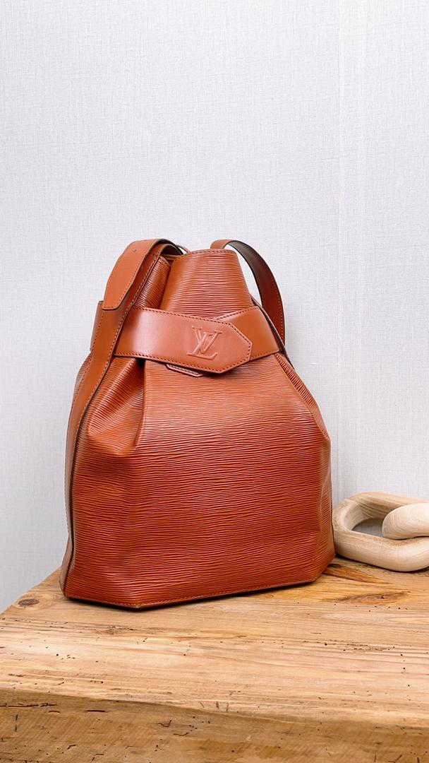 LV Brown Epi Sac d’Epaule Bucket
