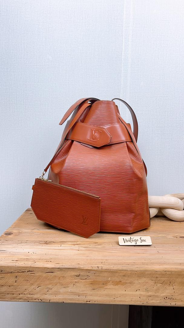 LV Brown Epi Sac d’Epaule Bucket