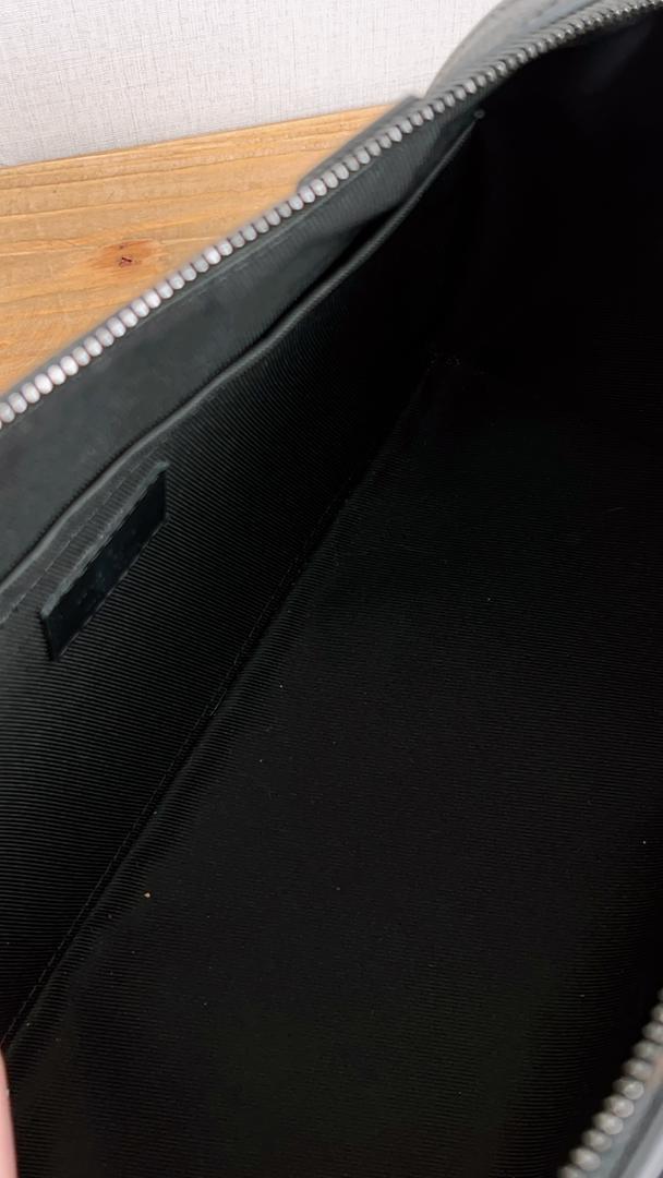 LV Black Aerogram City Keepall