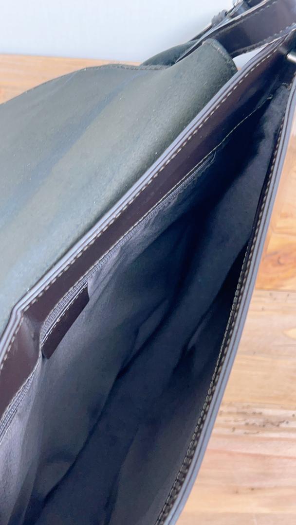 Gucci Dark Brown Leather Shoulder Bag