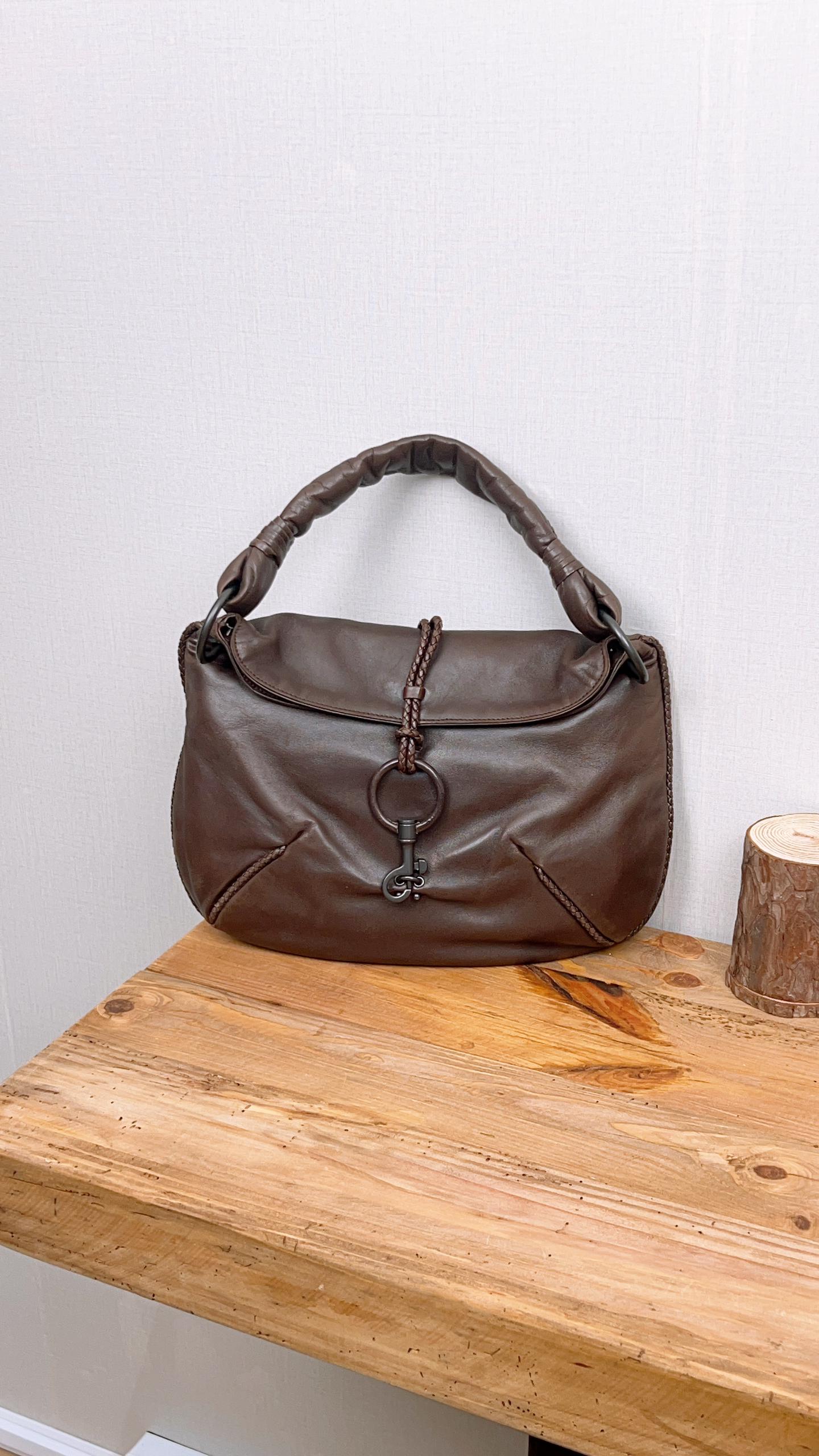 Bottega Veneta Brown Shoulder Bag