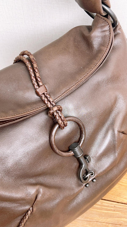 Bottega Veneta Brown Shoulder Bag