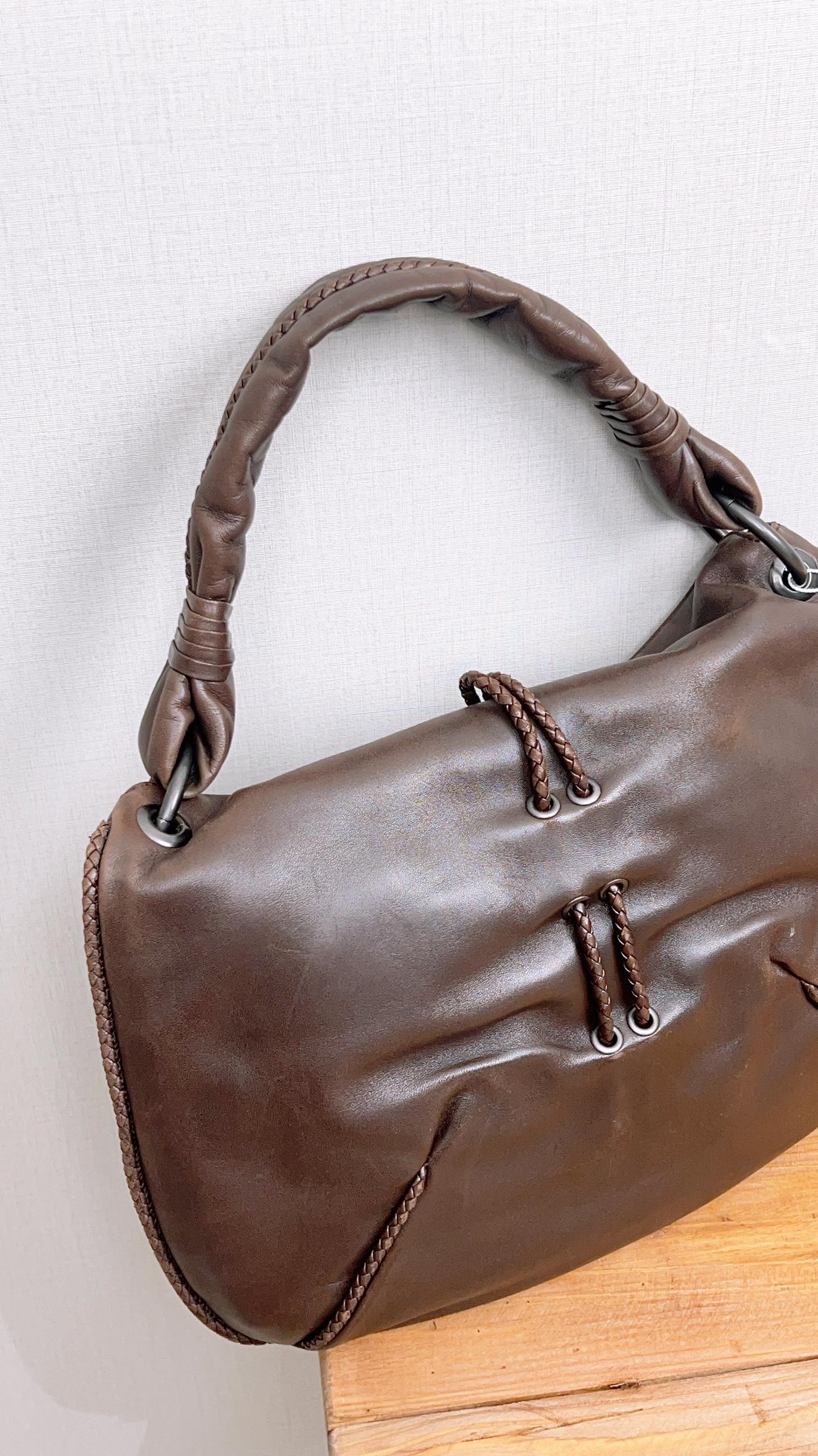 Bottega Veneta Brown Shoulder Bag