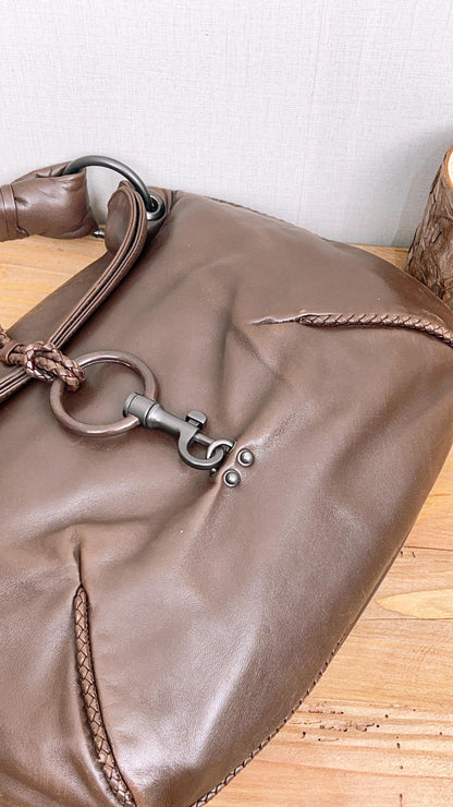Bottega Veneta Brown Shoulder Bag