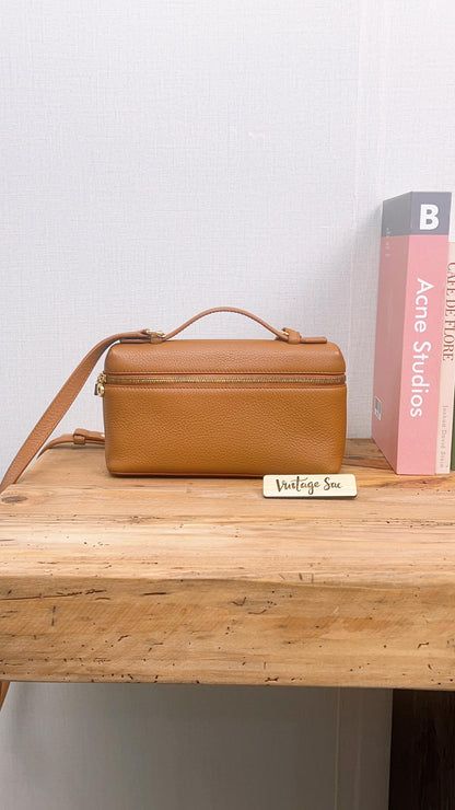 Loro Piana Brown Calfskin Extra Pocket 19
