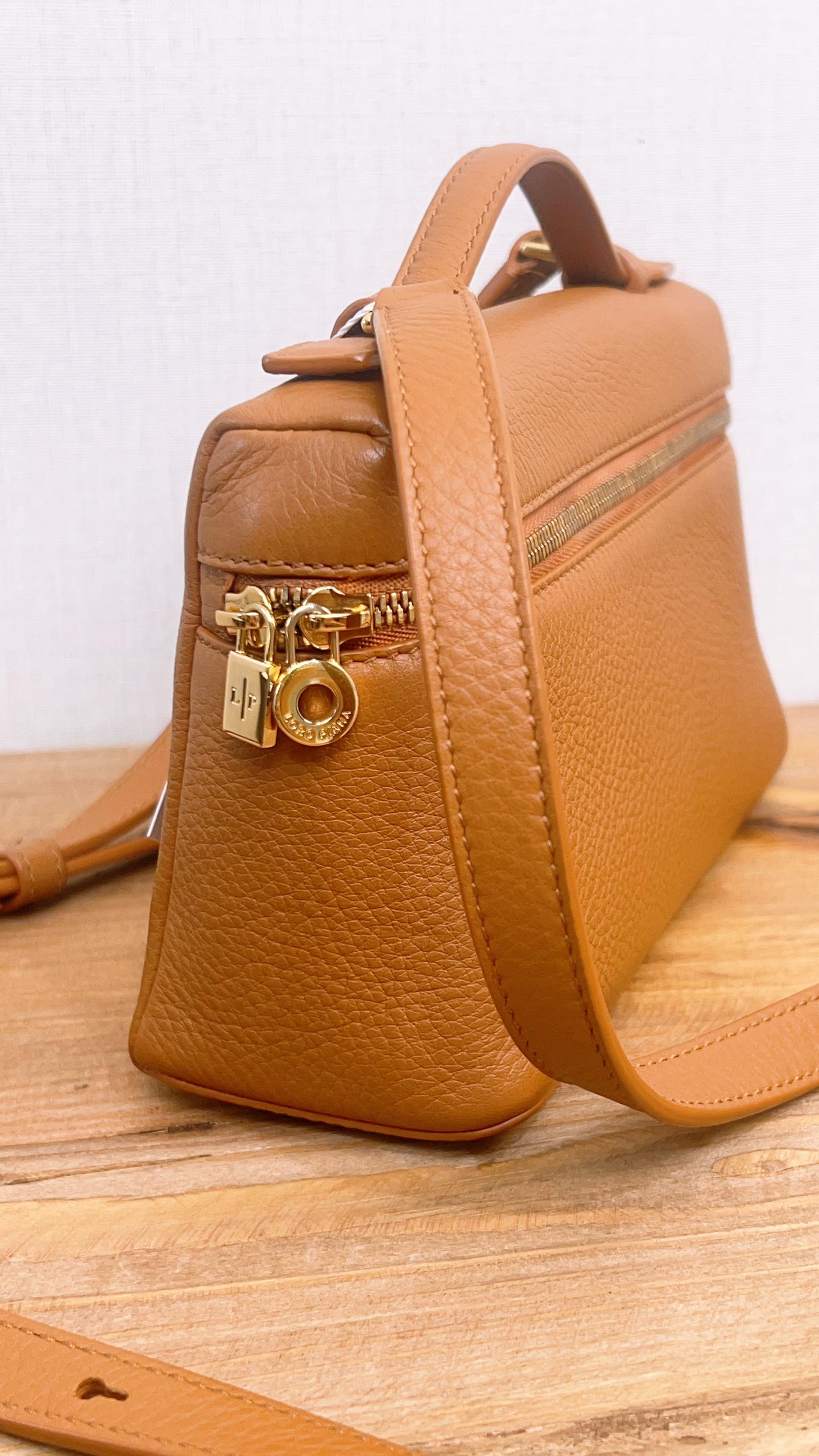 Loro Piana Brown Calfskin Extra Pocket 19