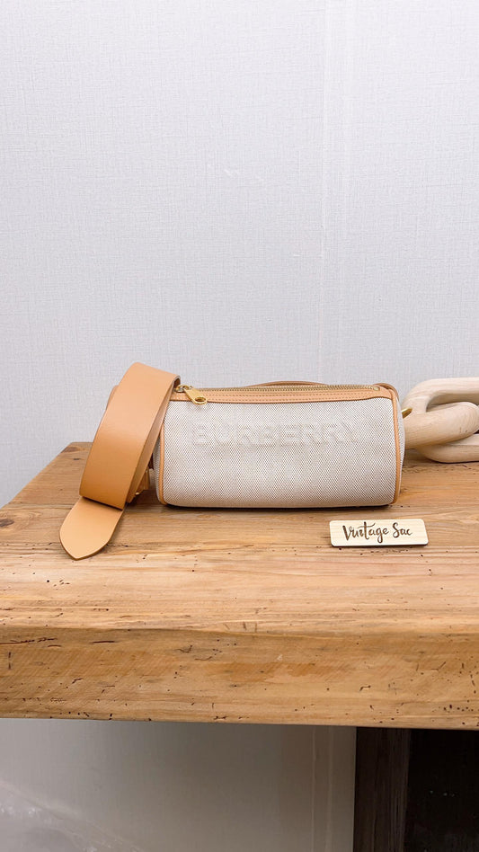 Burberry Beige Barrel Bag