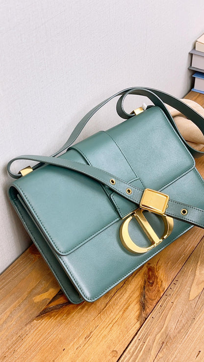 Dior Green 30 Montaigne Shoulder Bag