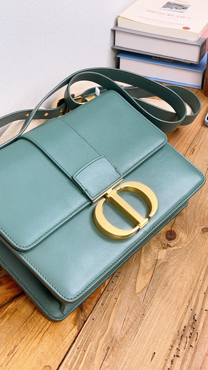 Dior Green 30 Montaigne Shoulder Bag