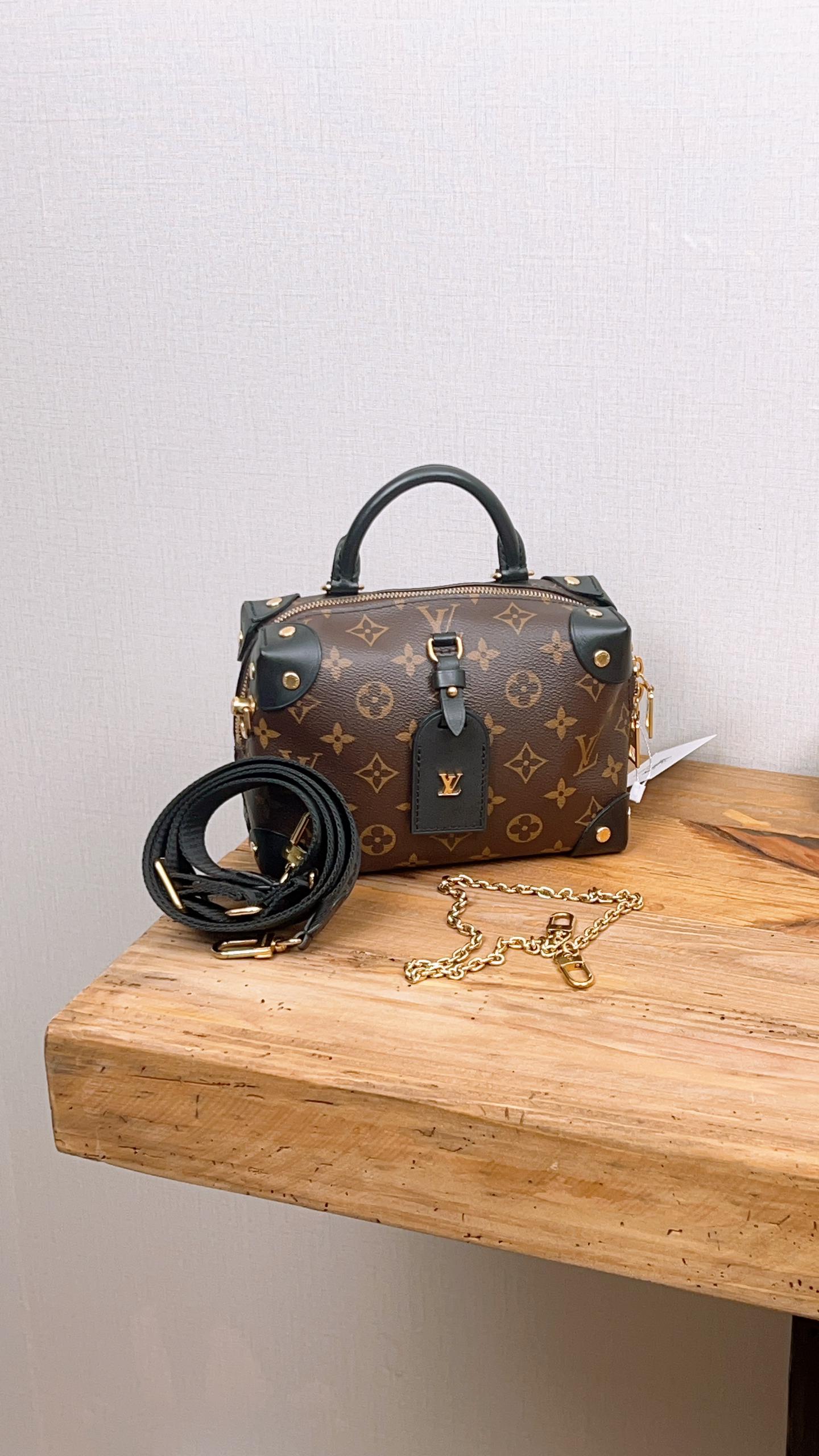 LV Monogram Petite Malle Souple