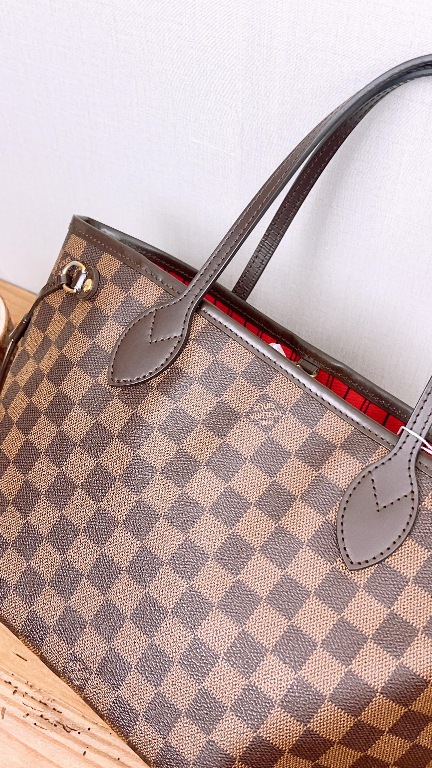 LV Damier Ebene Neverfull PM