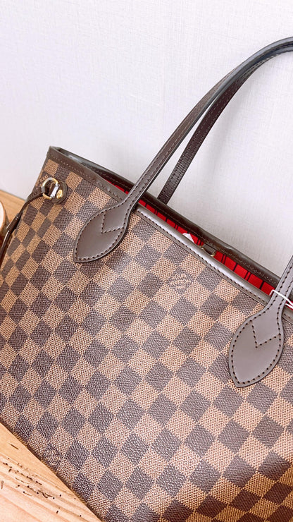 LV Damier Ebene Neverfull PM