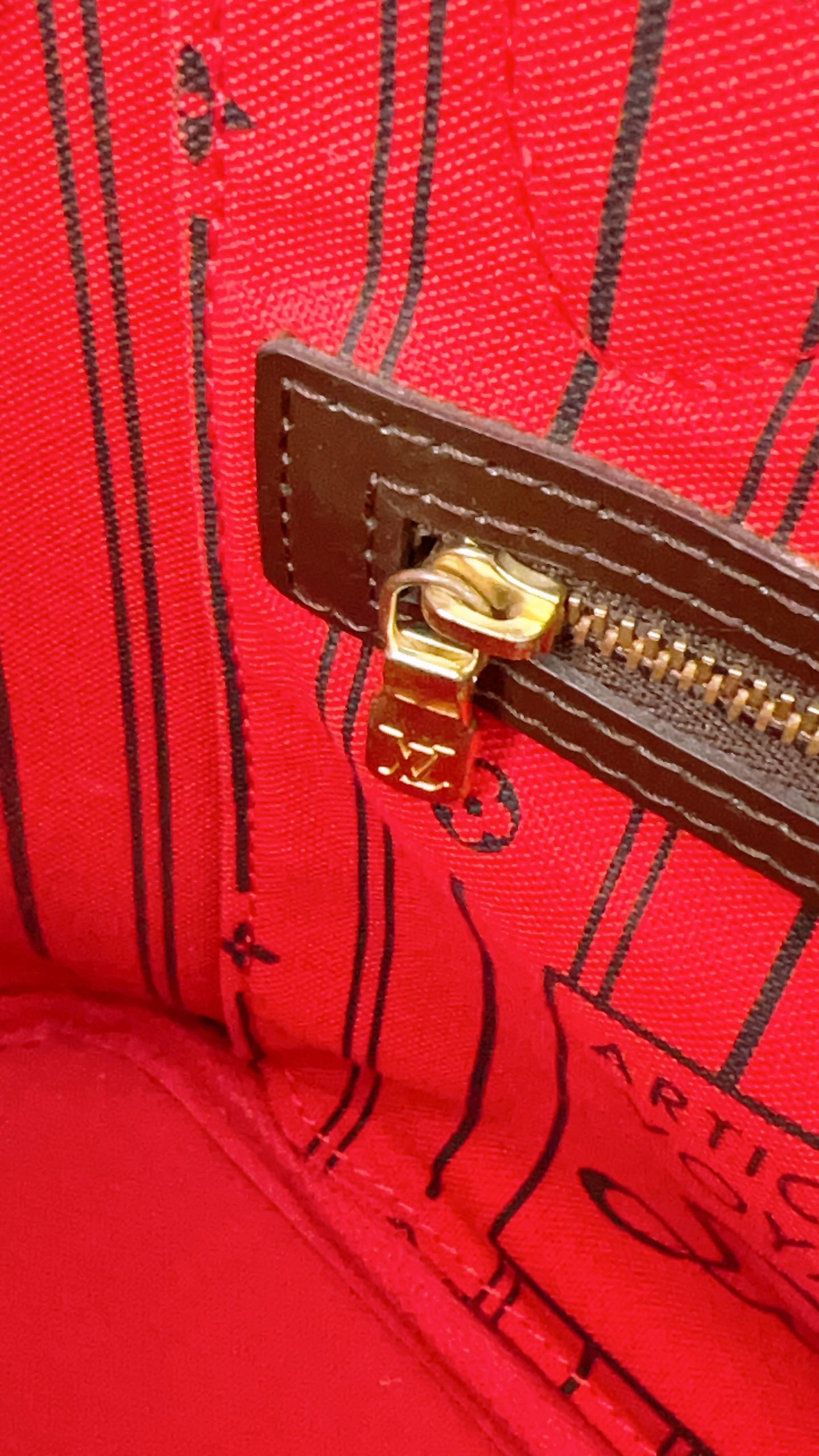 LV Damier Ebene Neverfull PM