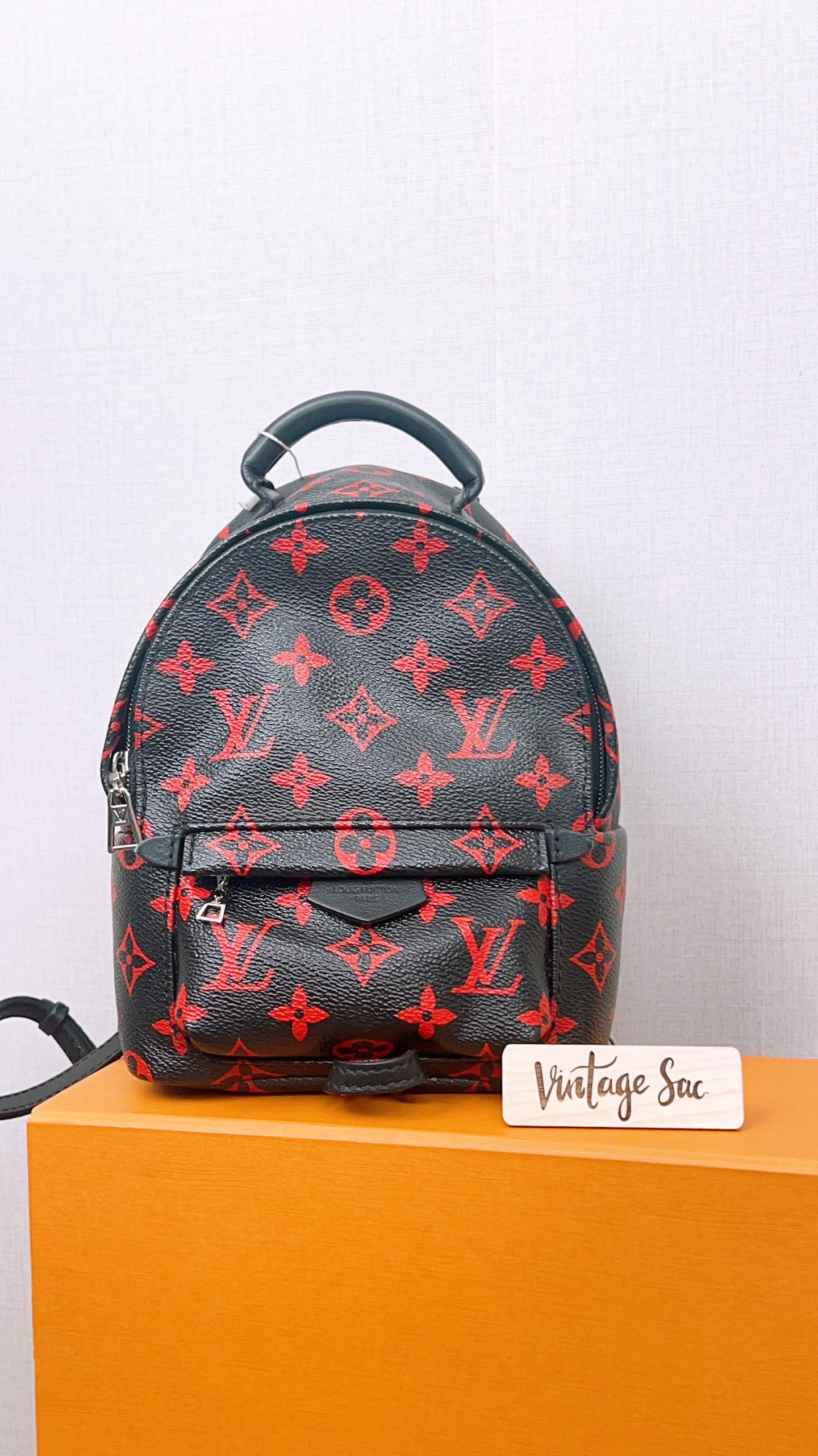 LV Infrarouge Monogram Mini Palm Springs Backpack