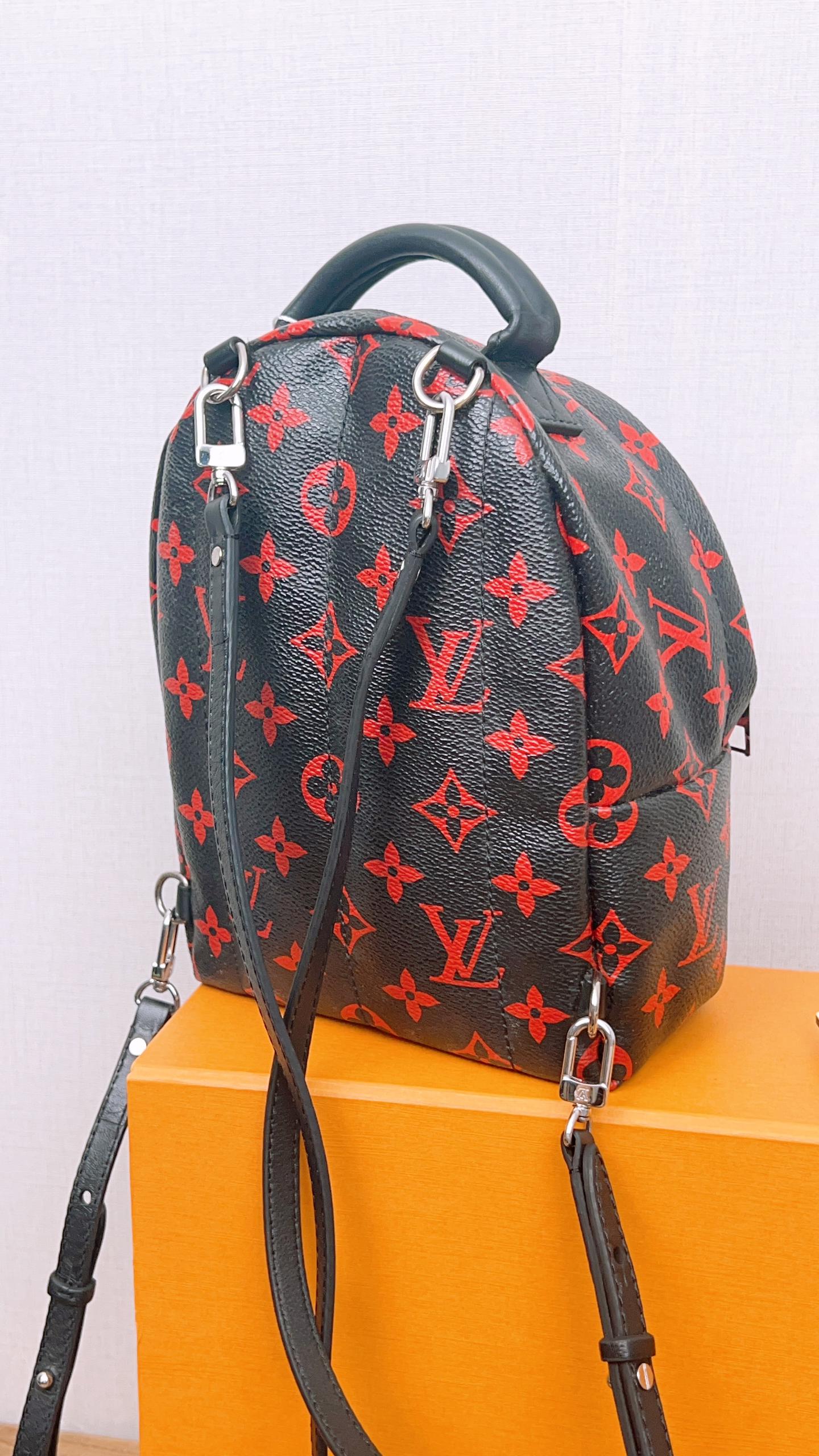 LV Infrarouge Monogram Mini Palm Springs Backpack