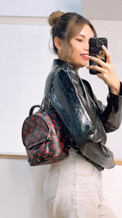 LV Infrarouge Monogram Mini Palm Springs Backpack