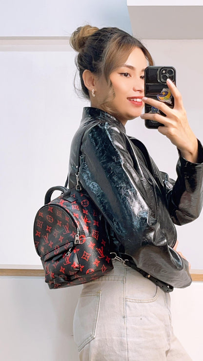 LV Infrarouge Monogram Mini Palm Springs Backpack