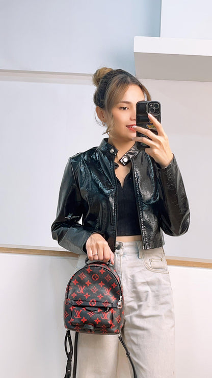 LV Infrarouge Monogram Mini Palm Springs Backpack