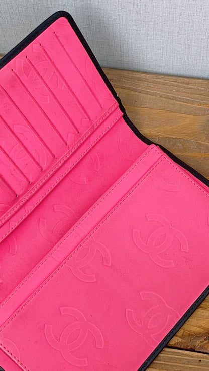 Chanel Cambon Black Long Wallet