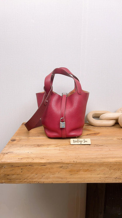 Hermes Rubis Picotin 18 (PHW)