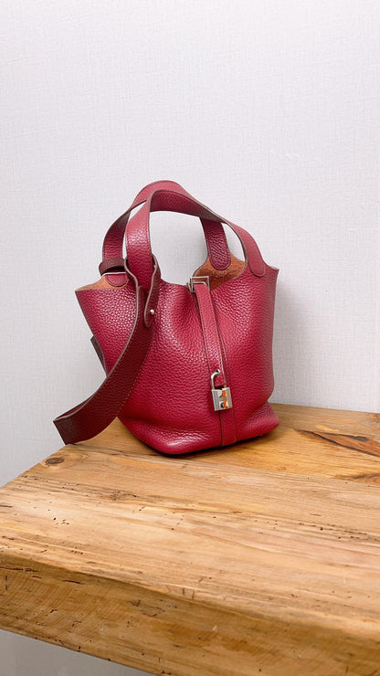 Hermes Rubis Picotin 18 (PHW)
