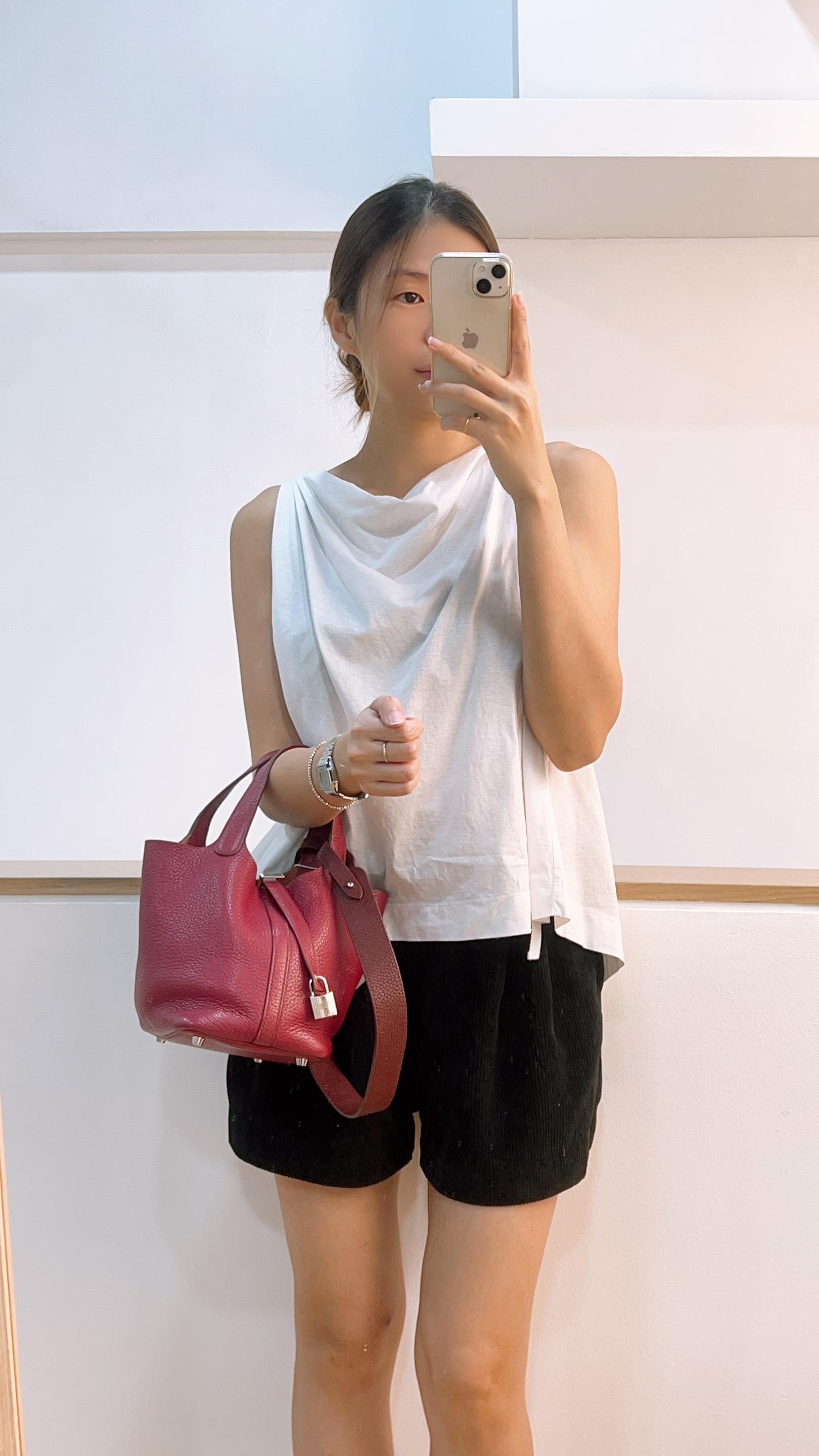 Hermes Rubis Picotin 18 (PHW)