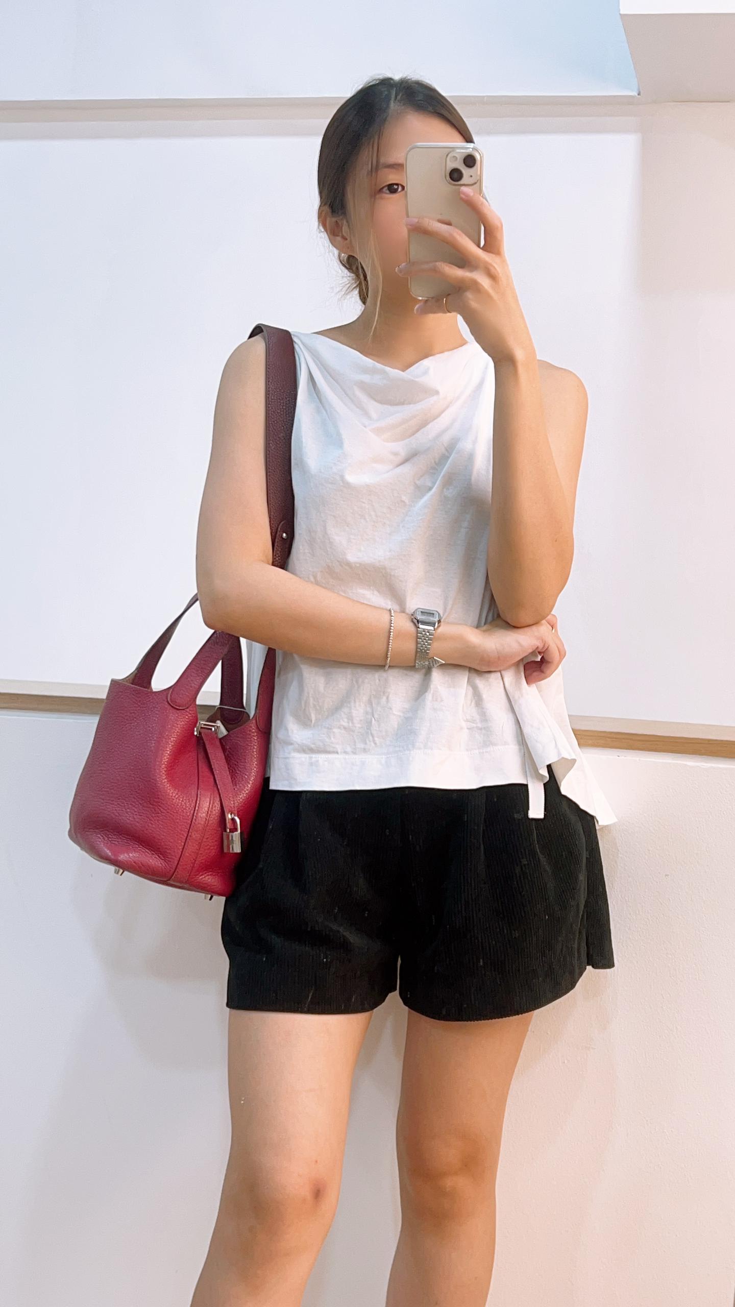 Hermes Rubis Picotin 18 (PHW)