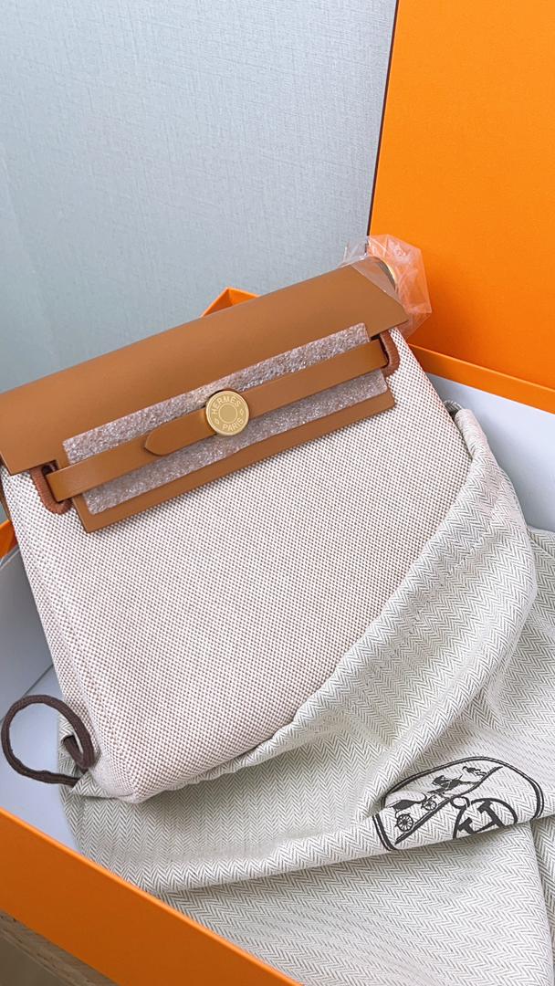Hermes Erne/Beige/Faure Mini Herbag