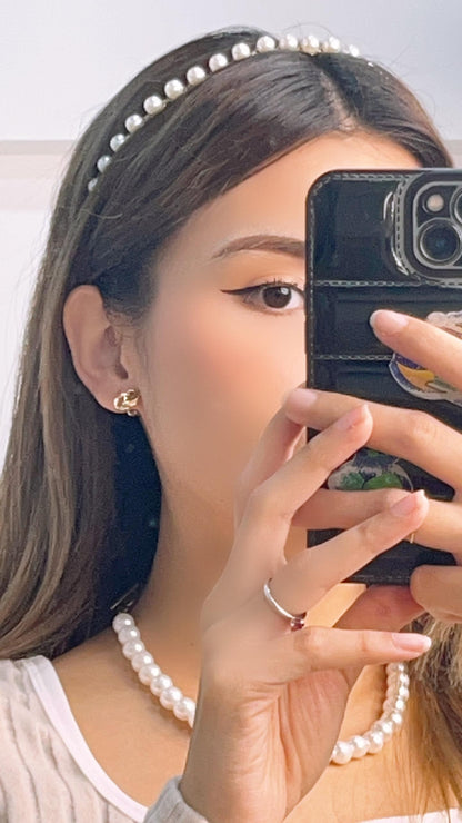 Dior Gold Vintage CD Clip-on Earrings