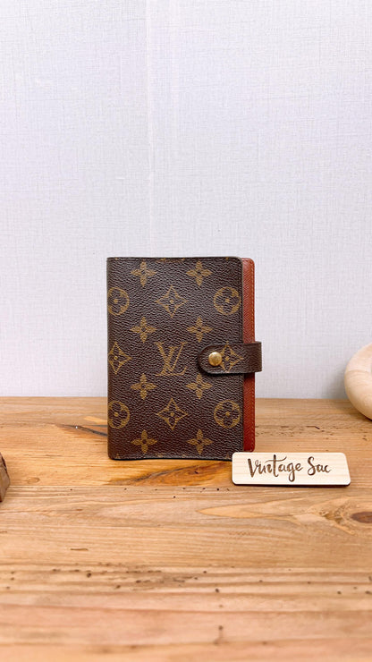 LV Monogram Small Ring Agenda Cover