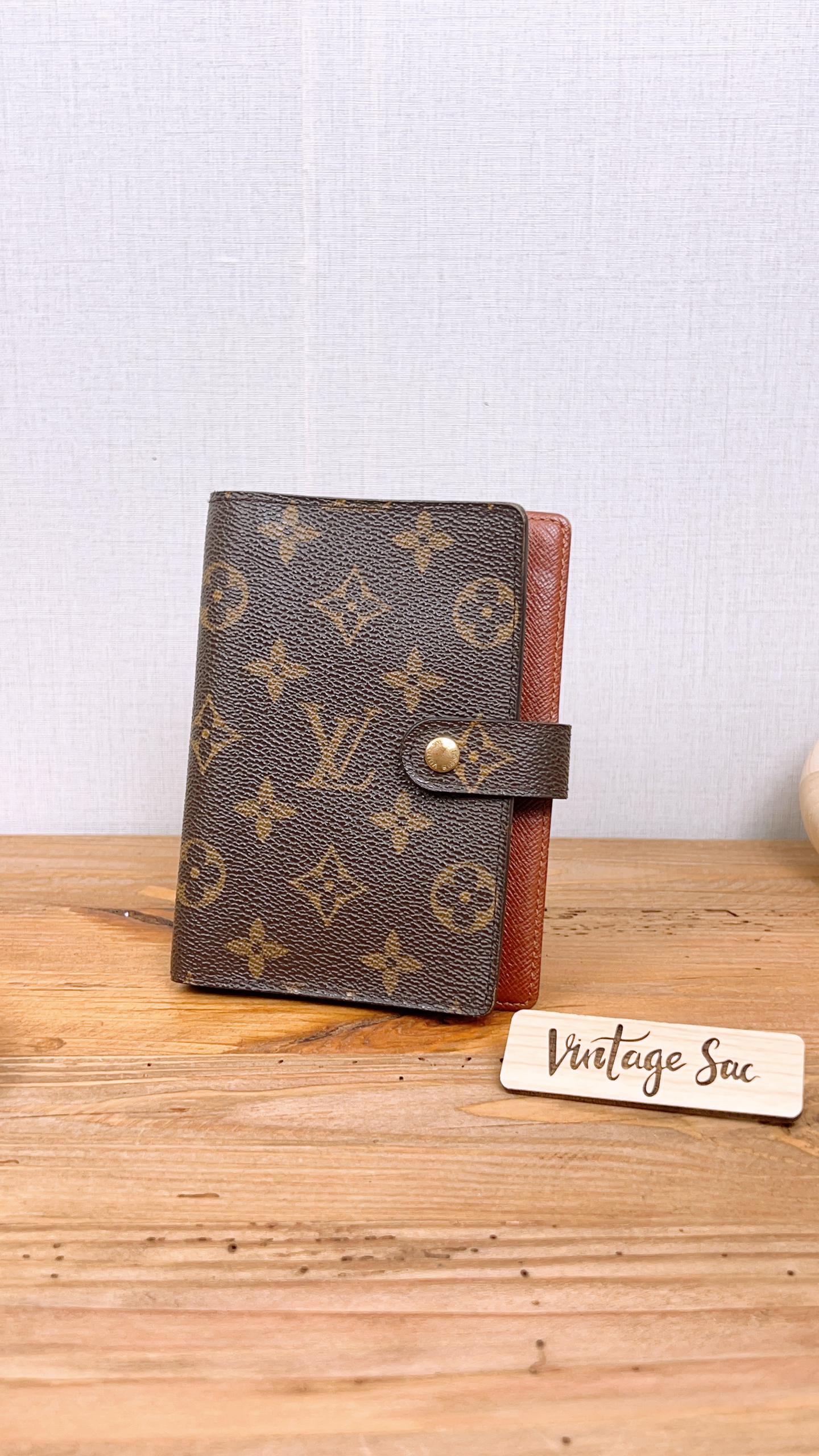 LV Monogram Small Ring Agenda Cover