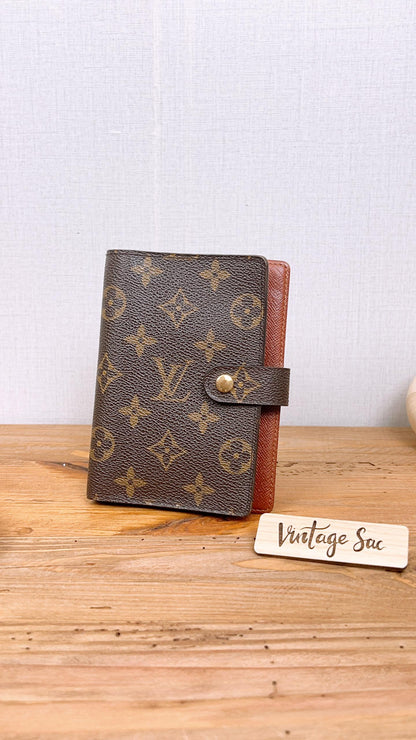 LV Monogram Small Ring Agenda Cover