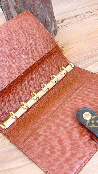 LV Monogram Small Ring Agenda Cover