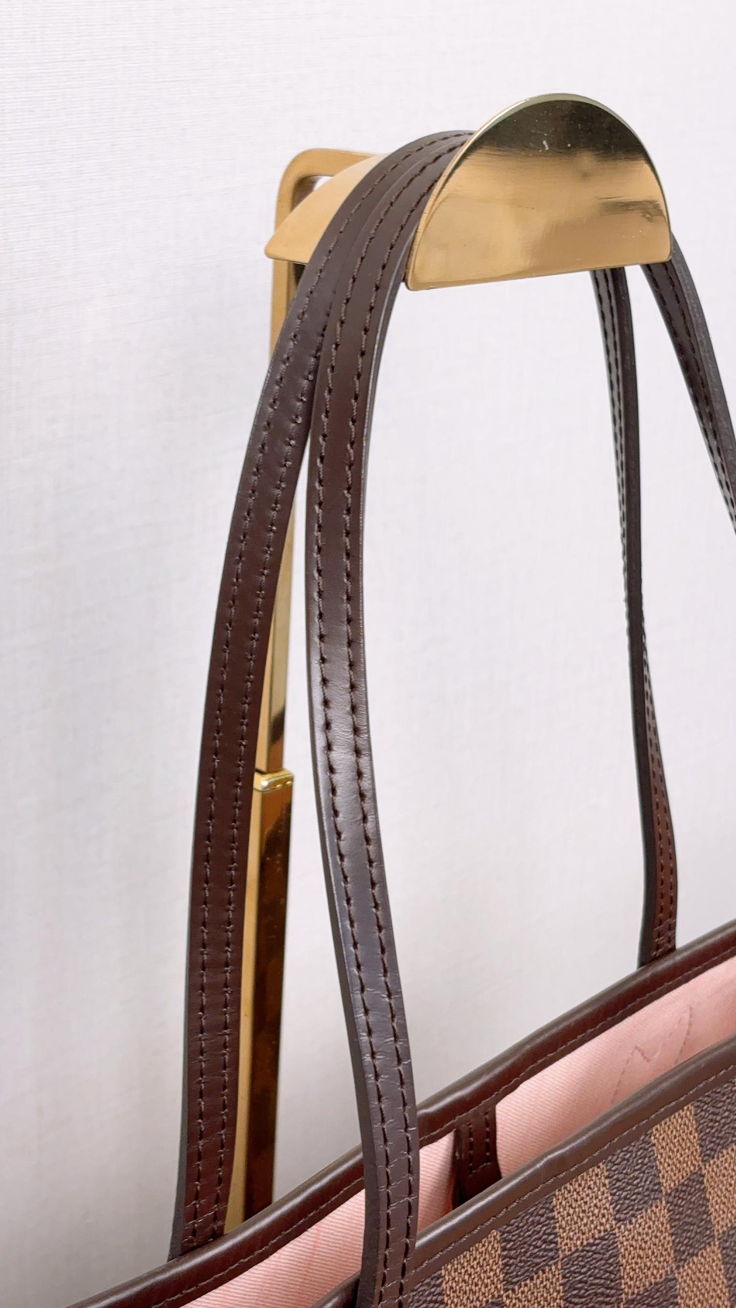 LV Damier Ebene Neverfull MM with Pouch