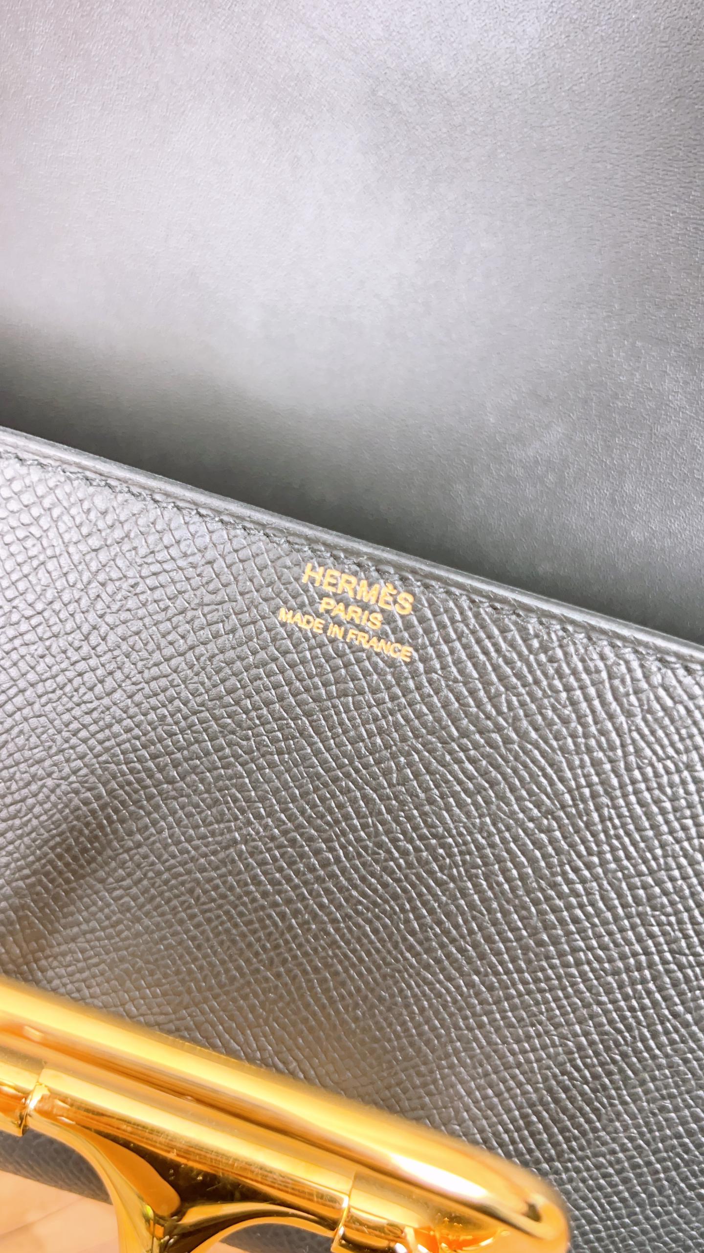 Hermes Noir Della Ella GHW