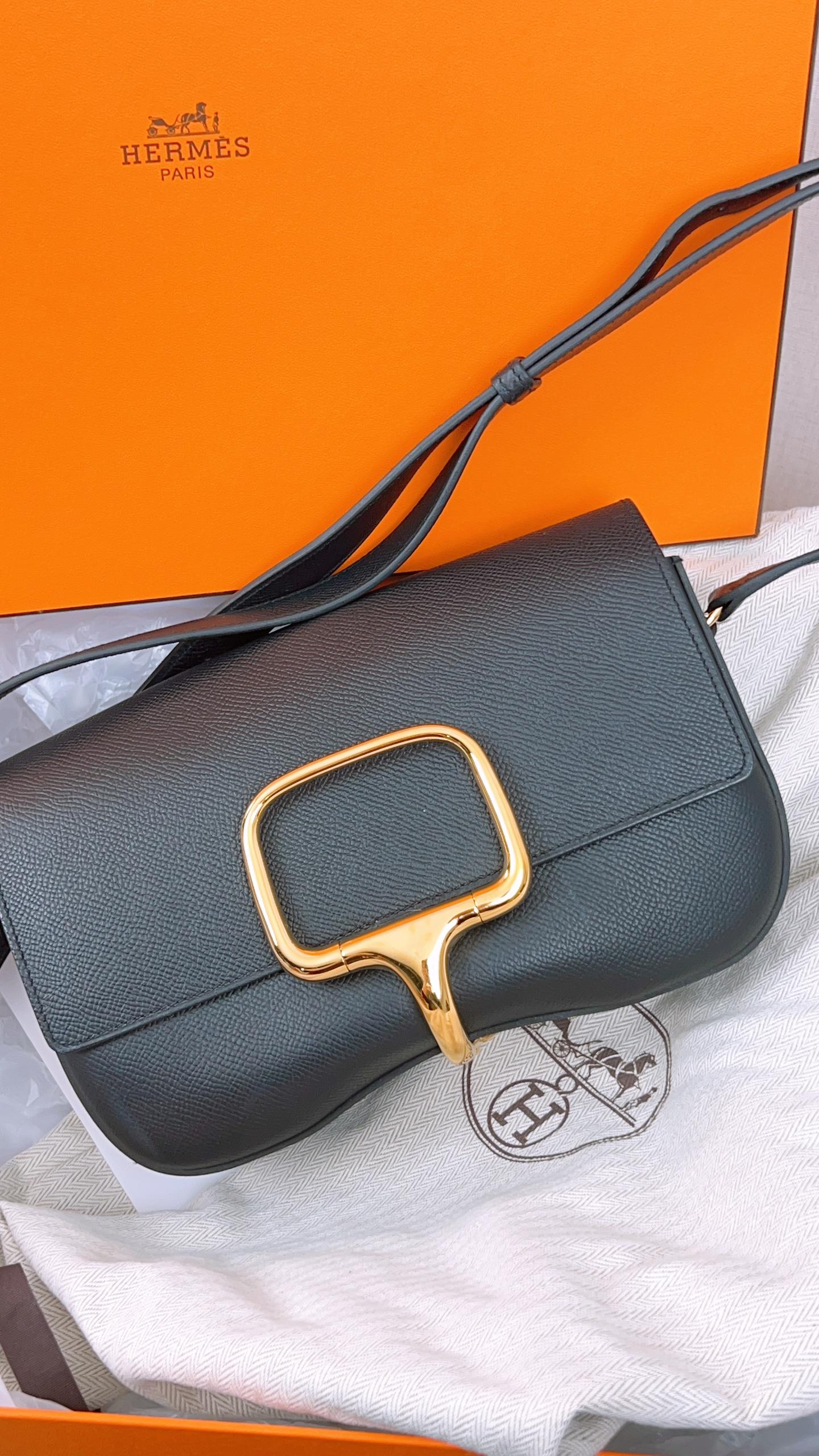Hermes Noir Della Ella GHW