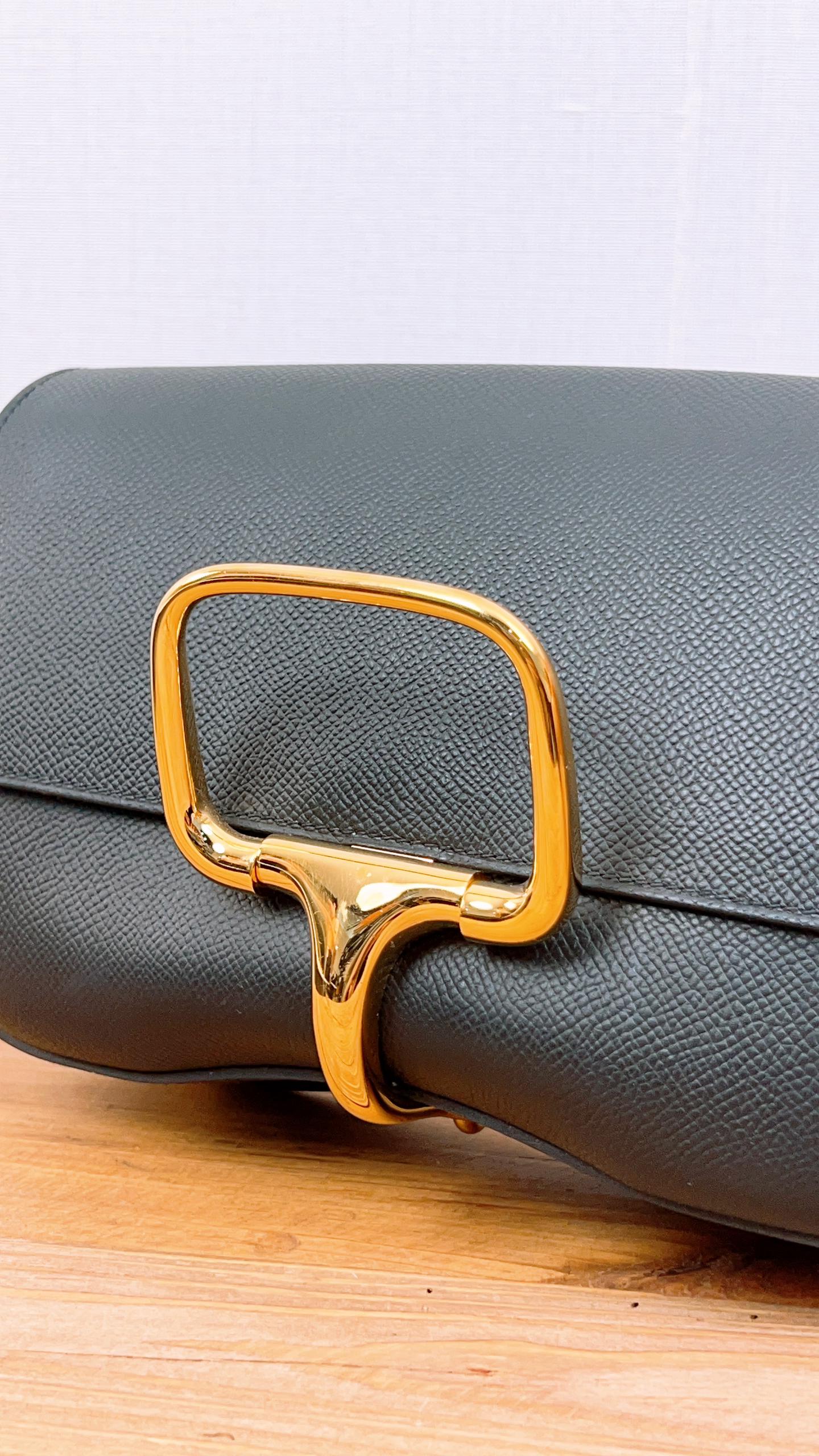 Hermes Noir Della Ella GHW